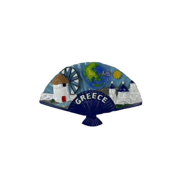 Tουριστικό μαγνητάκι Souvenir – Σετ 12pcs - Resin Magnet - Greece - 678045