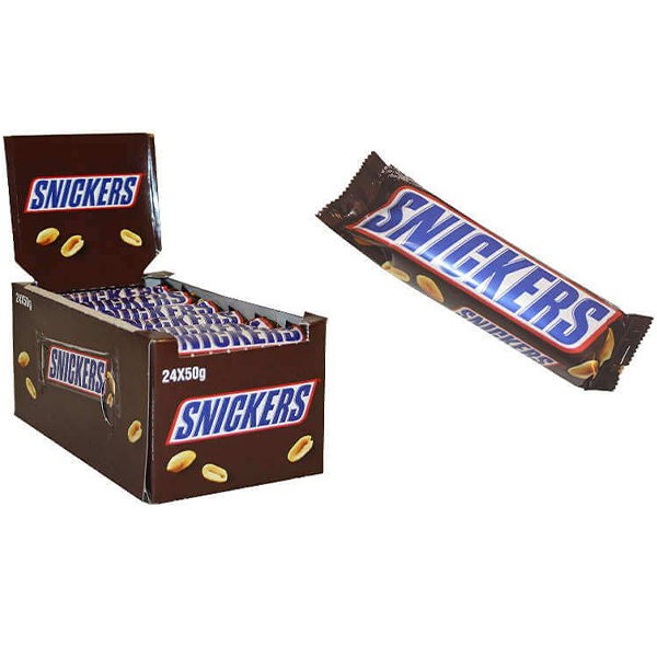 SNICKERS 50gr - (24x50gr) (ΕΙΣΑΓΩΓΗ)