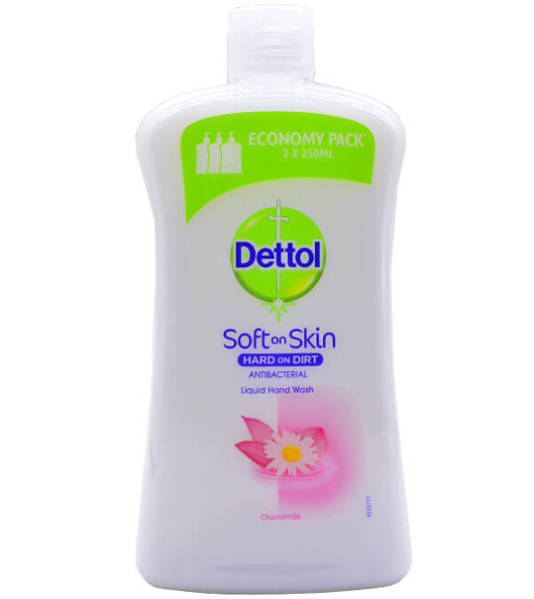 DETTOL ΑΝΤΑΛΛΑΚΤΙΚΟ ΚΡΕΜΟΣΑΠΟΥΝΟ 750ml - (ΧΑΜΟΜΗΛΙ)