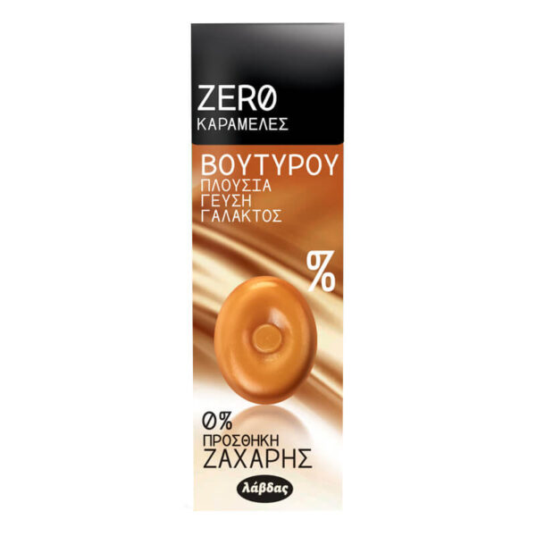 ZERO ΚΑΡΑΜΕΛΕΣ (32gr.x12τεμ.) - (ΒΟΥΤΥΡΟΥ)