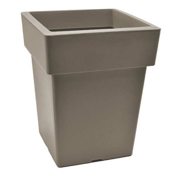 ET PLAST ΓΛΑΣΤΡΑ ΑΝΑΙΣ ΤΕΤΡΑΓΩΝΗ 27x27x50cm 26lt- (ΜΟΚΑ)