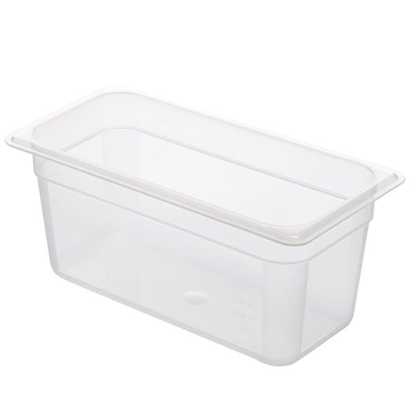 ΔΟΧΕΙΟ ΤΡΟΦΙΜΩΝ PP GN1/3-15cm GNPP-13150 (ΧΩΡΙΣ ΚΑΠΑΚΙ)