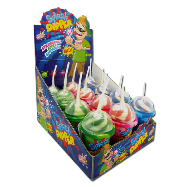 SPLASH DIPPER ΠΟΤΗΡΙ ΜΕ ΓΛΕΙΦΙΤΖΟΥΡΙ ΚΑΙ ΞΙΝΗ ΣΚΟΝΗ 50gr. (3 ΓΕΥΣΕΙΣ)
