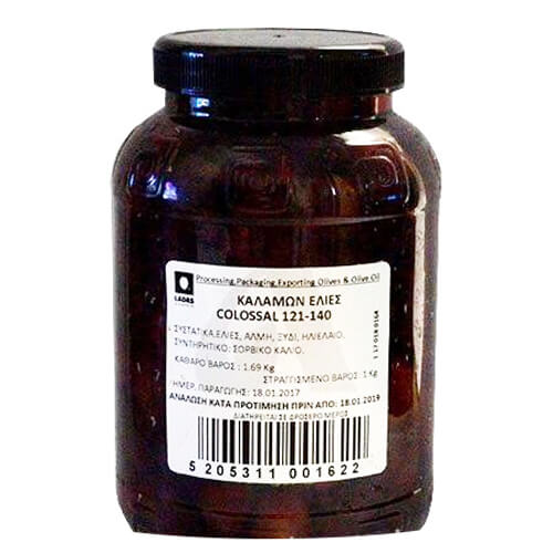 ΕΛΙΕΣ ΚΑΛΑΜΩΝ ΡΕΤ 1kg - (COLOSSAL) (121-140)