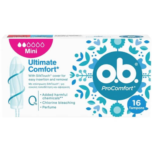 O.B. TAMPONS PROCOMFORT 16τεμ. - (MINI)