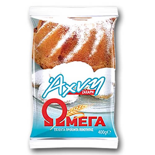 ΩΜΕΓΑ ΑΧΝΗ ΖΑΧΑΡΗ 400gr.