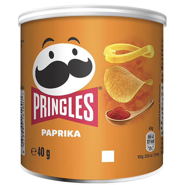 PRINGLES ΤΣΙΠΣ 40gr. - (PAPRIKA)