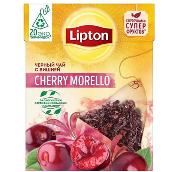 LIPTON ΤΣΑΙ ΜΑΥΡΟ ΠΥΡΑΜΙΔΑ (20x1,7gr.) - (ΦΡΟΥΤΑ ΤΟΥ ΔΑΣΟΥΣ)
