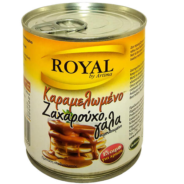 ROYAL ΓΑΛΑ ΖΑΧΑΡΟΥΧΟ ΚΑΡΑΜΕΛΩΜΕΝΟ 397ml - (ΣΥΜΠ/ΝΟ 6% ΛΙΠΑΡΑ) (10.1.156)