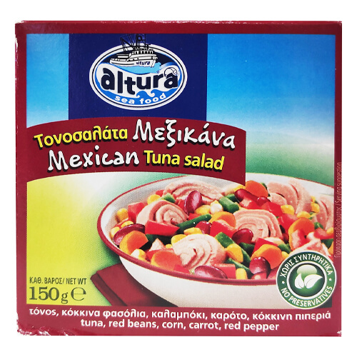 ALTURA ΤΟΝΟΣΑΛΑΤΑ 150gr. - (ΜΕΞΙΚΑΝΑ)