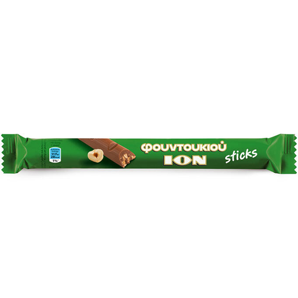ΙΟΝ ΣΟΚΟΛΑΤΑ ΓΑΛΑΚΤΟΣ ΦΟΥΝΤΟΥΚΙ STICK 20x35gr. (1303)