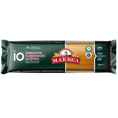 ΜΑΚΒΕΛ ΠΡΑΣΙΝΟ 500gr. - (ΣΠΑΓΓΕΤΙ Νο 10 ME 5 ΔΗΜΗΤΡΙΑΚΑ)