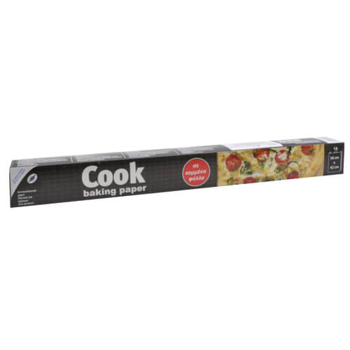 COOK ΑΝΤΙΚΟΛΛΗΤΙΚΟ ΧΑΡΤΙ (18 ΦΥΛΛΑ) - (42x38cm)