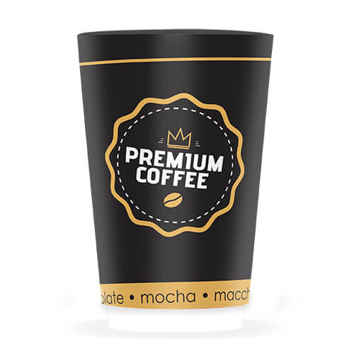 ΠΟΤΗΡΙ ΧΑΡΤΙΝΟ GOLD PREMIUM (DOUBLE WALL) (12οz-14oz) - (25τεμ.)