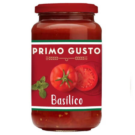 PRIMO GUSTO ΣΑΛΤΣΑ 350gr. - (BASILICO)