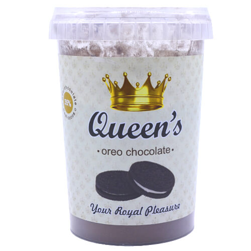 QUEEN'S ΡΟΦΗΜΑ ΣΟΚΟΛΑΤΑΣ 330gr. - (ΜΠΙΣΚΟΤΟ OREO)
