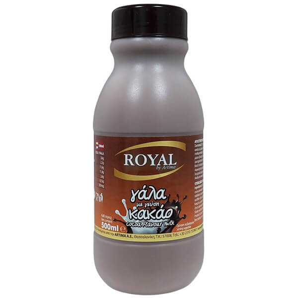 ROYAL ΓΑΛΑ ΜΕ ΚΑΚΑΟ 500ml (UHT 3.2% ΛΙΠΑΡΑ) (10.1.021)