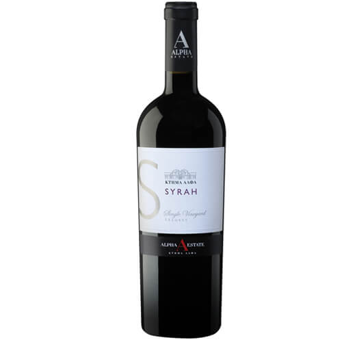 ΚΤΗΜΑ ΑΛΦΑ ΟΙΝΟΣ 750ml - (ΕΡΥΘΡΟΣ ΞΗΡΟΣ) (SYRAH)