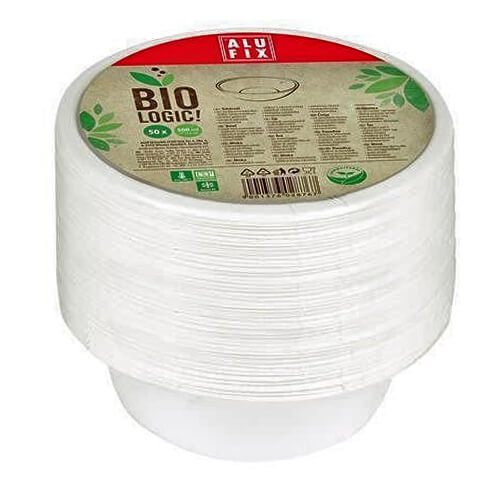BIOLOGIC! ΒΙΟΔΙΑΣΠΩΜΕΝΑ ΜΠΩΛ 500ml (50τεμ.) - (BLBOWL50050UNI)