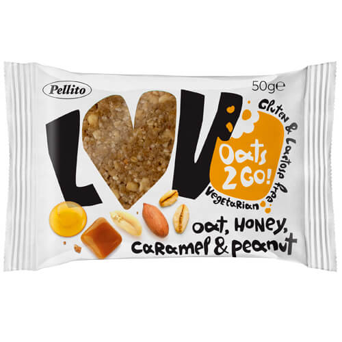 PELLITO LOV OAT ΜΠΑΡΑ 50gr. - (ΜΕΛΙ, ΚΑΡΑΜΕΛΑ & ΦΥΣΤΙΚI)