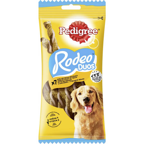 PEDIGREE RODEO DUOS ΣΤΙΚΣ 123gr. - (ΚΟΤΟΠΟΥΛΟ - BACON)