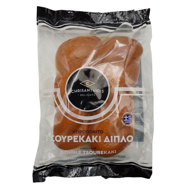 ΧΡΥΣΑΝΘΙΔΗΣ ΤΣΟΥΡΕΚΑΚΙ ΔΙΠΛΟ 170gr