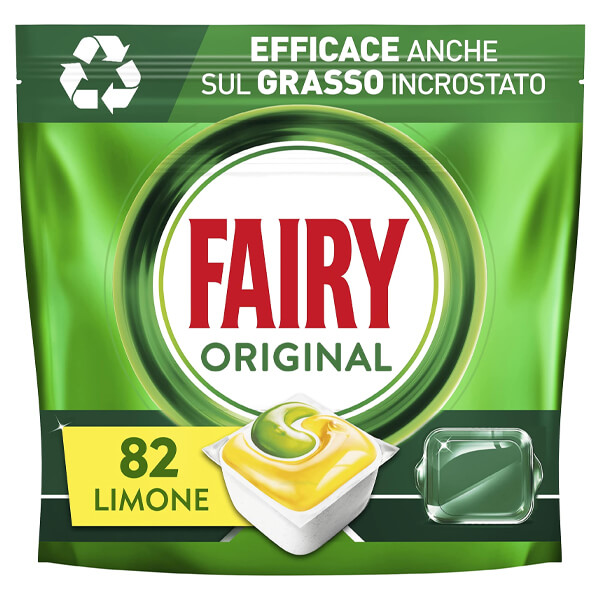 FAIRY CAPS 82τεμ. ALL IN ONE - (ΛΕΜΟΝΙ)
