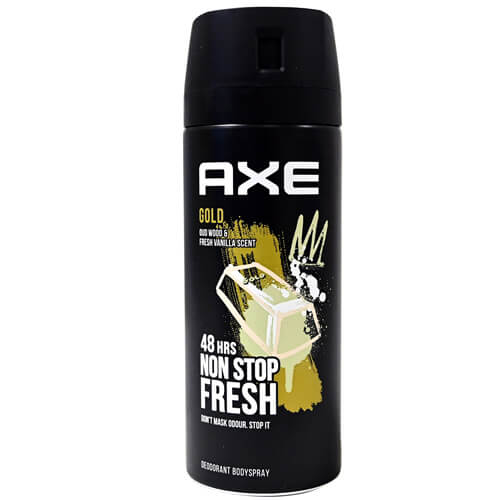 AXE BODY SPRAY 150ml - (GOLD)