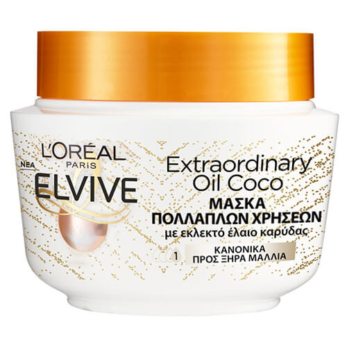 ELVIVE ΜΑΣΚΑ 300ml - (OIL EXTRAORDINARY COCO)