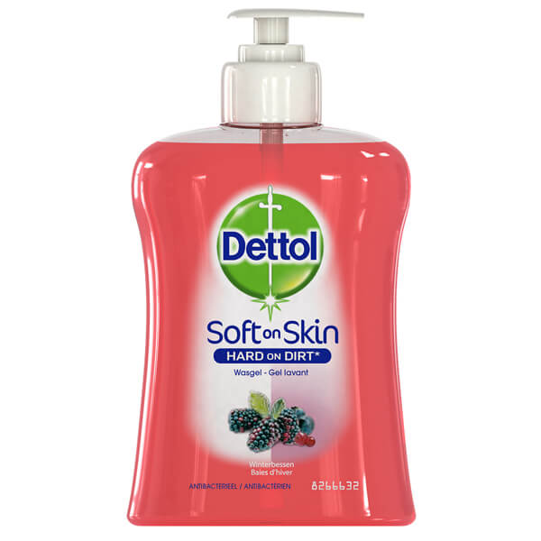 DETTOL ΚΡΕΜΟΣΑΠΟΥΝΟ 250ml - (WILDBERRY)