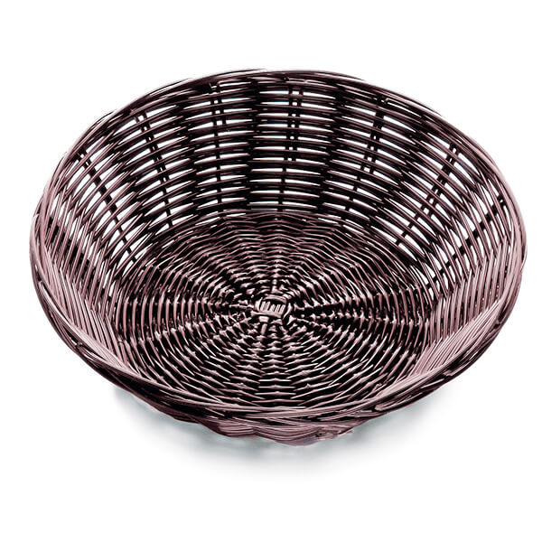 ΨΩΜΙΕΡΑ Φ23x7hcm RATTAN 1021/ΚΑΦΕ ΣΚΟΥΡΟ