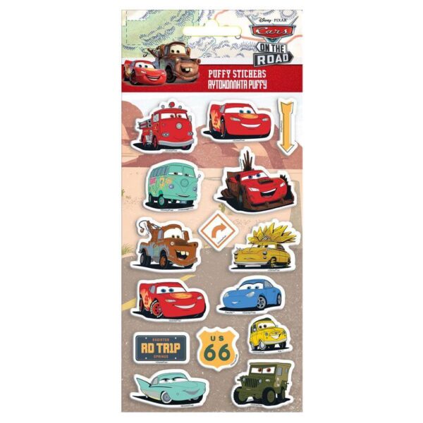 ΑΥΤΟΚΟΛΛΗΤΑ PUFFY 10X22EK CARS