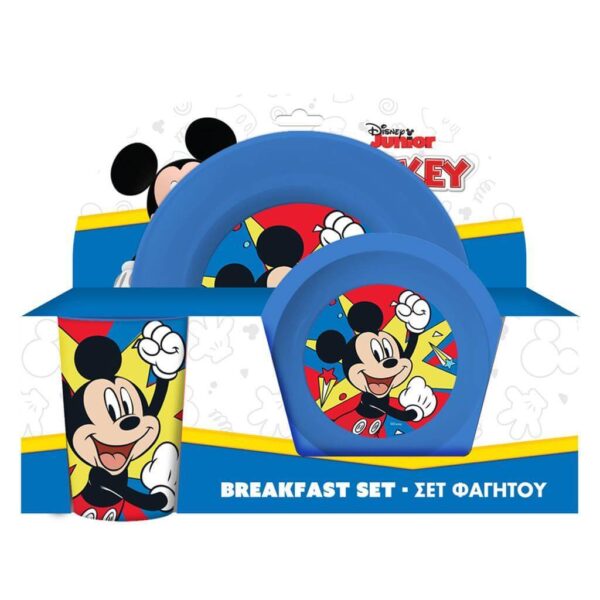 ΣΕΤ ΠΡΩΙΝΟΥ 3 ΤΕΜ. DISNEY MICKEY MOUSE