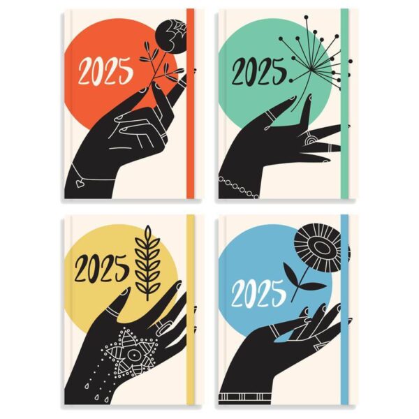 ΗΜΕΡΟΛΟΓΙΟ ΗΜΕΡΗΣΙΟ 2025 TESORO HANDS 14X20ΕΚ. 4 ΣΧΕΔΙΑ