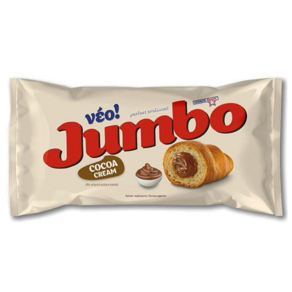 JUMBO ΚΡΟΥΑΣΑΝ ΚΡΕΜΑ ΚΑΚΑΟ 70gr.