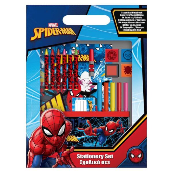 ΣΕΤ ΖΩΓΡΑΦΙΚΗΣ SPIDER-ΜAN ΜΕ ΚΑΣΕΤΙΝΑ