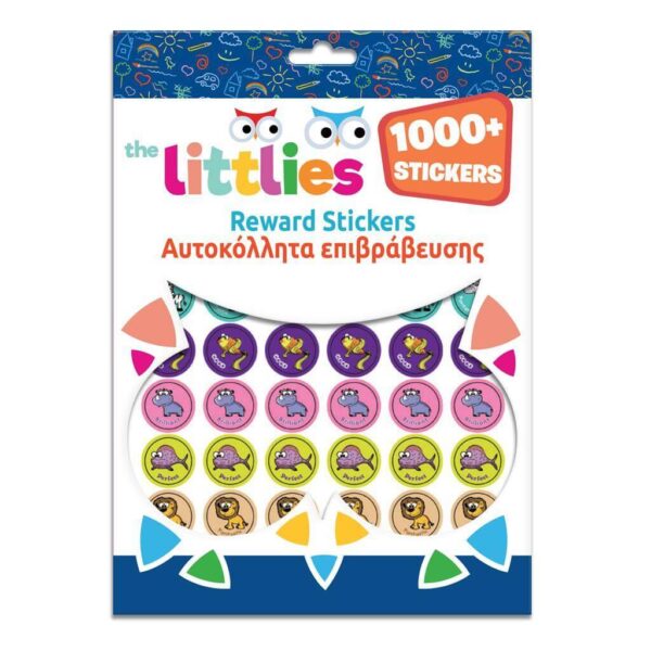 ΑΥΤΟΚΟΛΛΗΤΑ ΕΠΙΒΡΑΒΕΥΣΗΣ THE LITTLIES ΜΠΛΟΚ 8 ΣΕΛΙΔΕΣ 21X31 ΕΚ.