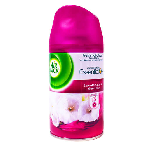 AIR WICK ANΤΑΛΑΚΤΙΚΟ 250ml - (SMOOTH SATIN & MOON LILY)