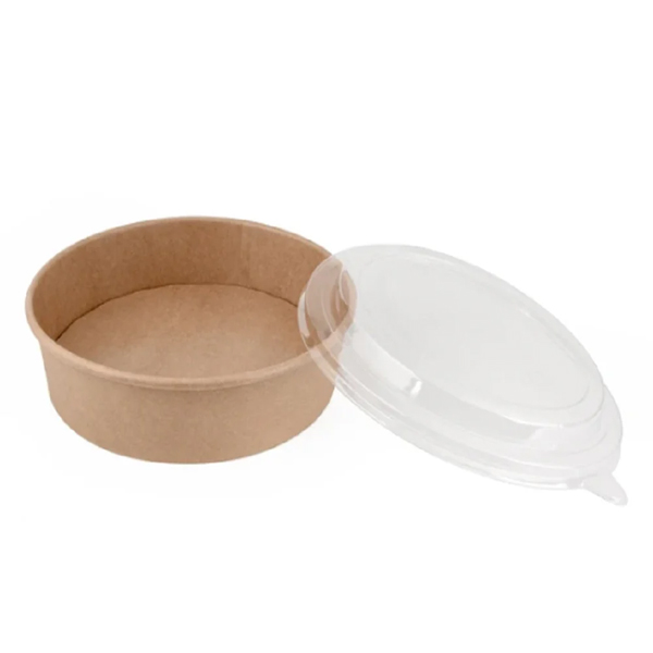 KRAFT ΜΠΩΛ ΣΑΛΑΤΑΣ + ΚΑΠΑΚΙ 1300ml- (50τεμ.) - (38oz)