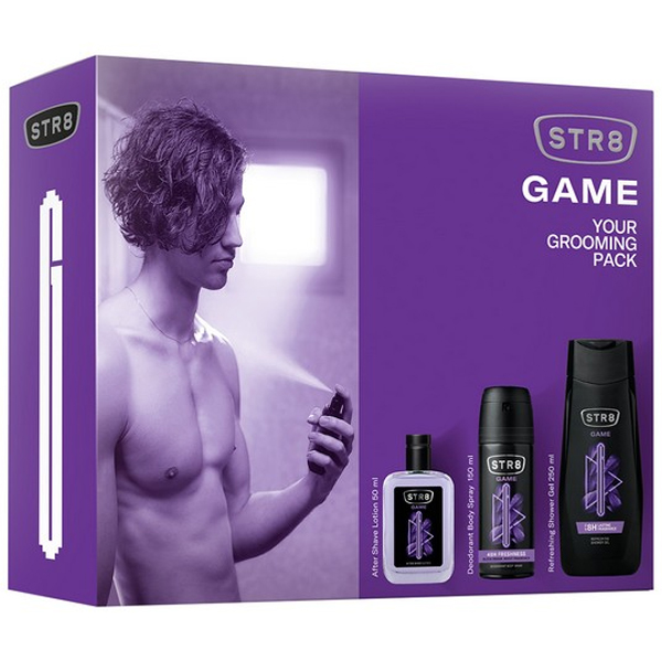 STR8 ASL 50ml (+SG 250ml) (+DEO SPRAY 150ml) - (GAME)