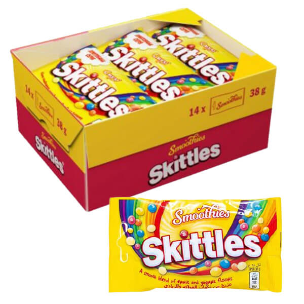 SKITTLES 38gr - (SMOOTHIES) (14x38gr)