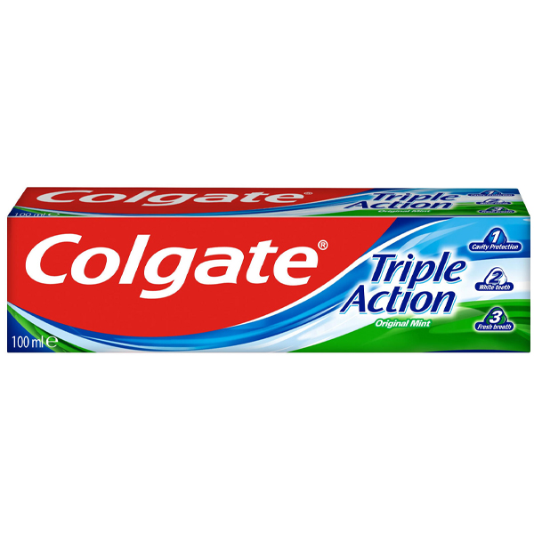 COLGATE TRIPLE ACTION 100ml - (ΟΔΟΝΤΟΚΡΕΜΑ)