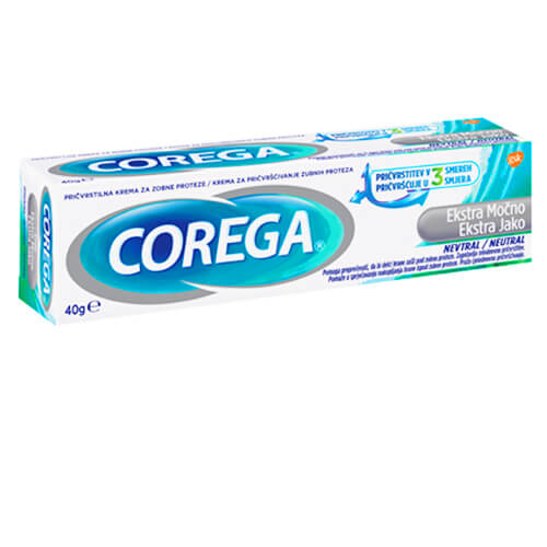 COREGA ΣΤΕΡΕΩΤΙΚΗ ΚΡΕΜΑ ΟΔΟΝΤΟΣΤΟΙΧΙΑΣ 40gr. - (UNFLAVOURED)