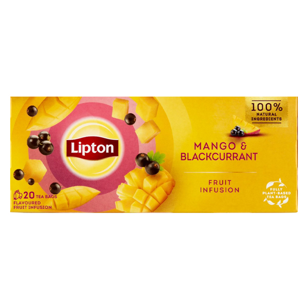 LIPTON ΤΣΑΙ ΠΥΡΑΜΙΔΑ (20x1,7gr) - (ΜΑΝΓΚΟ & ΦΡΑΓΚΟΣΤΑΦΥΛΟ)