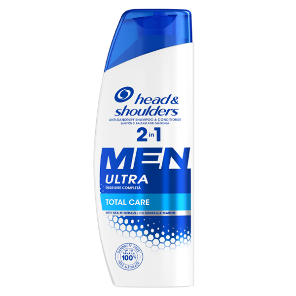 HEAD & SHOULDERS ΣΑΜΠΟΥΑΝ MEN 330ml - (2in1) (TOTAL CARE)