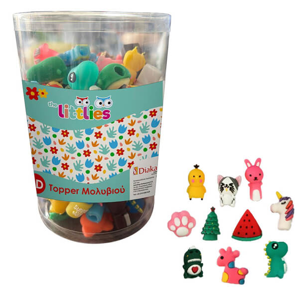 TOPPER ΜΟΛΥΒΙΟΥ 3D THE LITTLIES