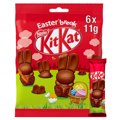 KIT KAT ΣΟΚΟΛΑΤΕΝΙΑ ΛΑΓΟΥΔΑΚΙΑ 66gr.