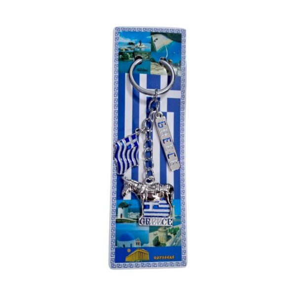 Τουριστικό μπρελόκ Souvenir - Σετ 12pcs - Greece - 127170