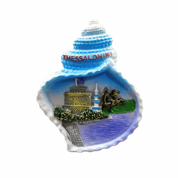 Tουριστικό μαγνητάκι Souvenir – Σετ 12pcs - Resin Magnet - Thessaloniki - 678157