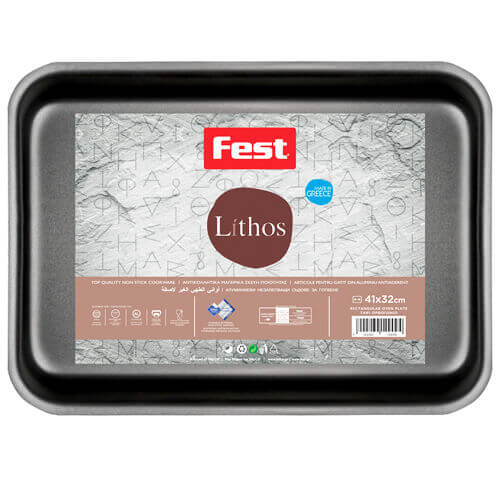 FEST LITHOS ΤΑΨΙ ΟΡΘΟΓΩΝΙΟ ΑΝΤΙΚΟΛΛΗΤΙΚΟ (41x32cm)